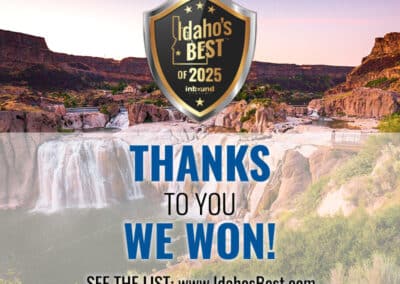 Idaho's Best of 2025 banner